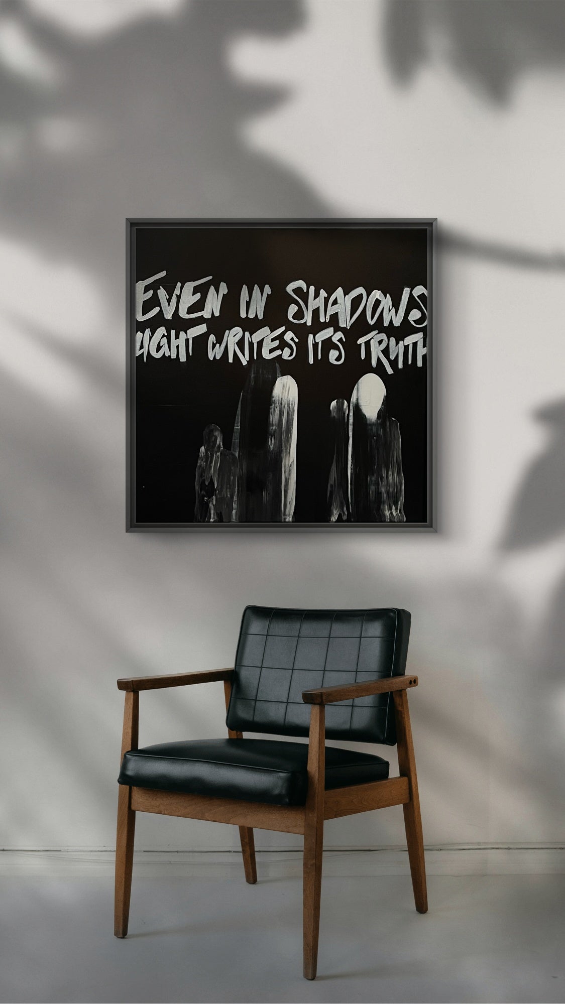 Monochrom - Even in shadows, light writes its truth