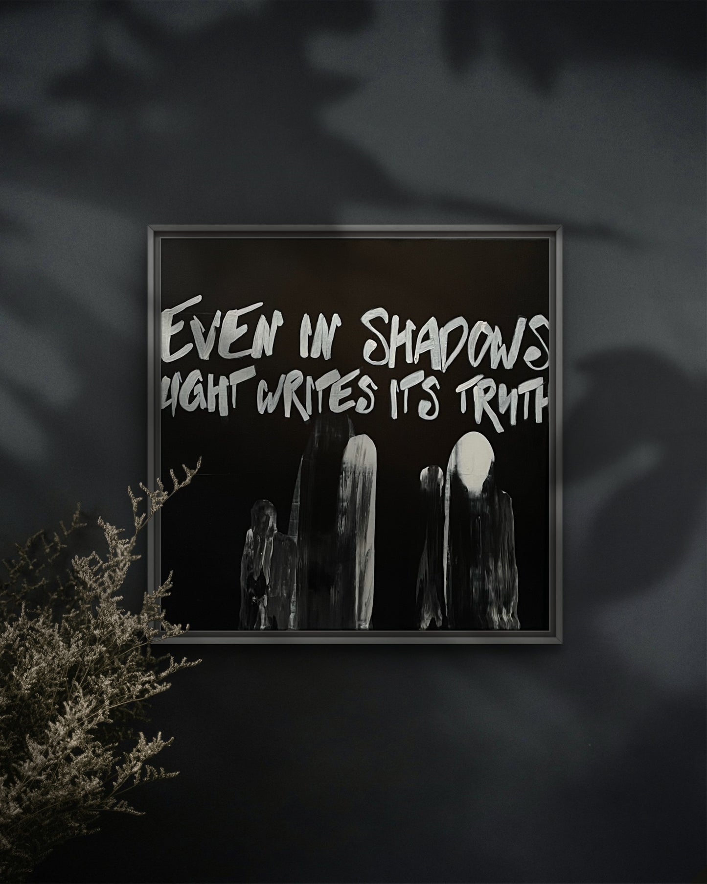 Monochrom - Even in shadows, light writes its truth