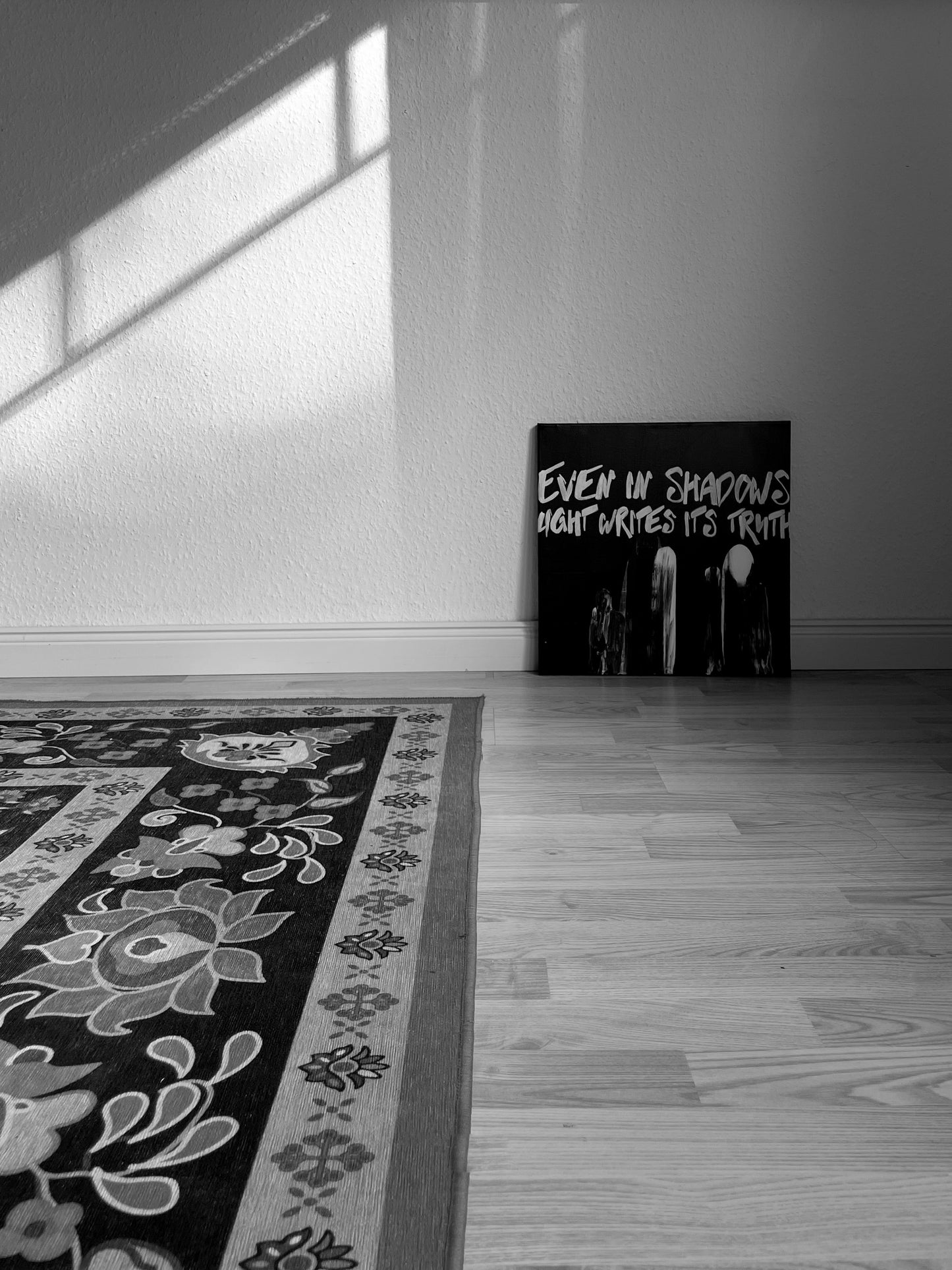 Monochrom - Even in shadows, light writes its truth