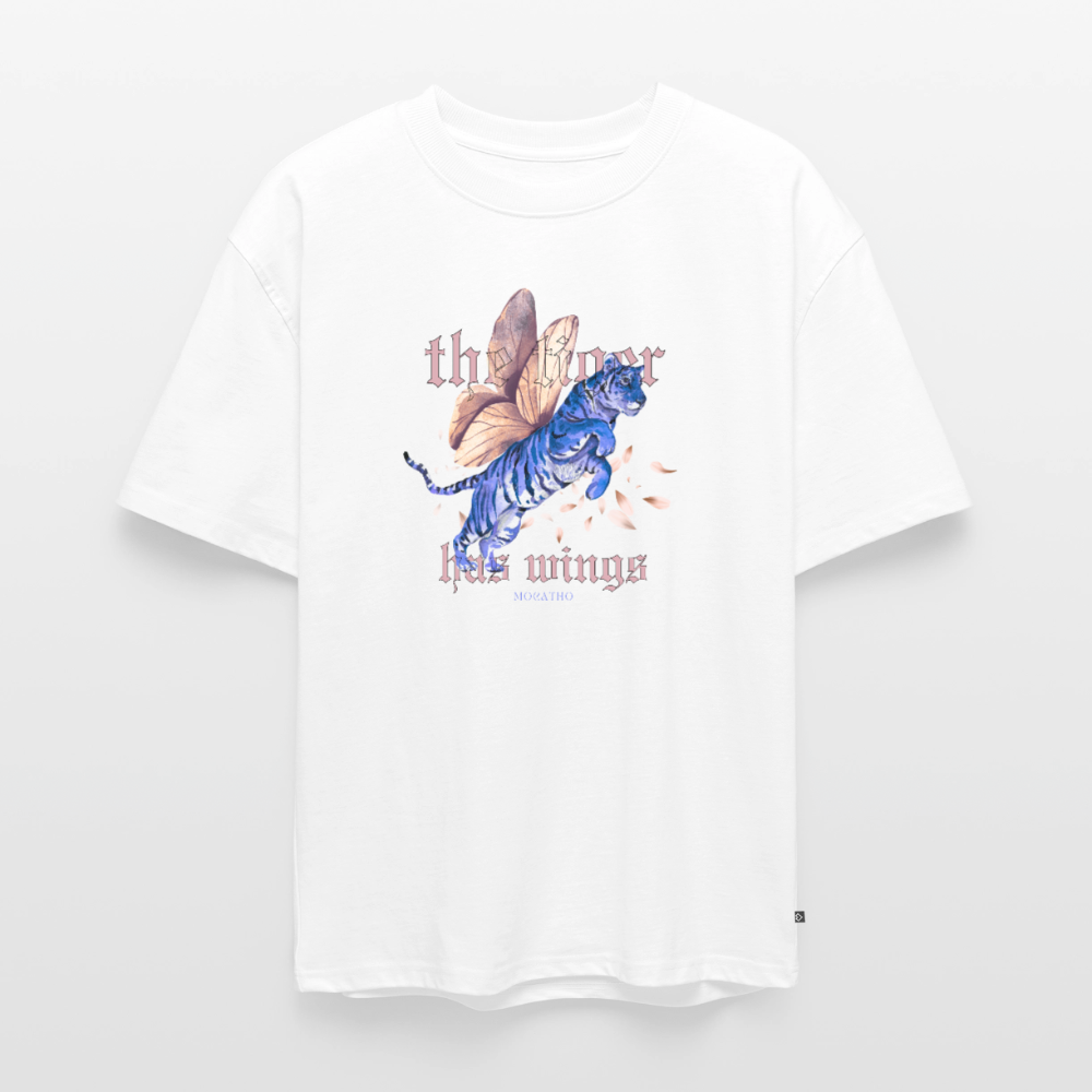 The Tiger has wings Shirt - white