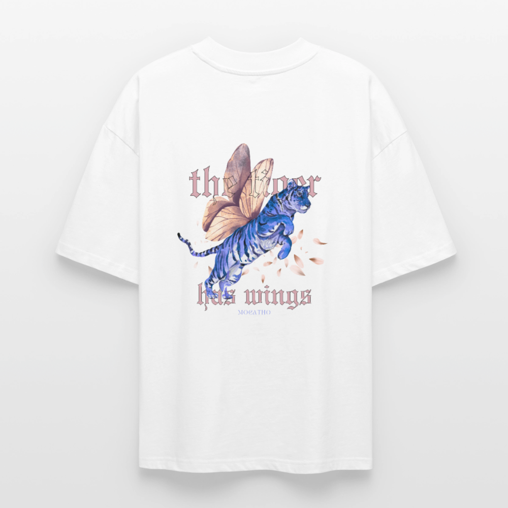 Stanley/Stella Oversized Unisex Organic T-shirt Blaster 2.0 - white