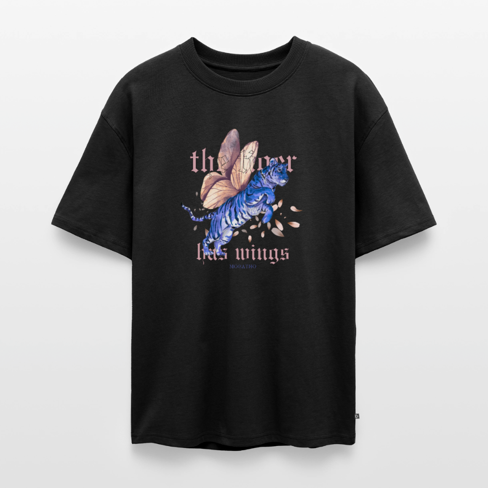 The Tiger has wings Shirt - black