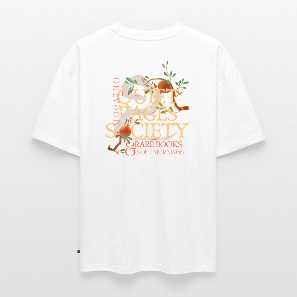 Quiet Pages Society Shirt - white