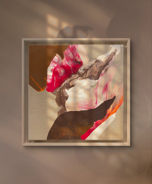 Margot 003 - Wandbild auf Leinen