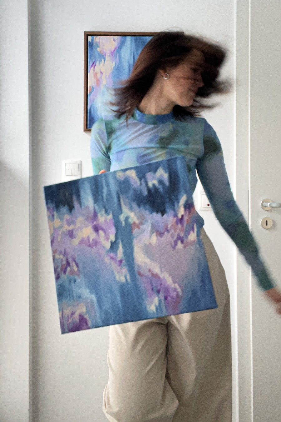 Limen 001 - Wandbild auf Leinwand