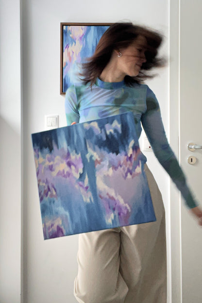 Limen 001 - Wandbild auf Leinwand