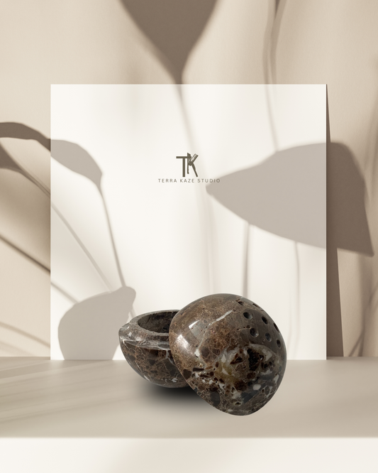 Lina - Räucherkugel mocca